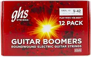 GHS X-Light Electric Guitar Boomers 12 Pack Box 09 - 42