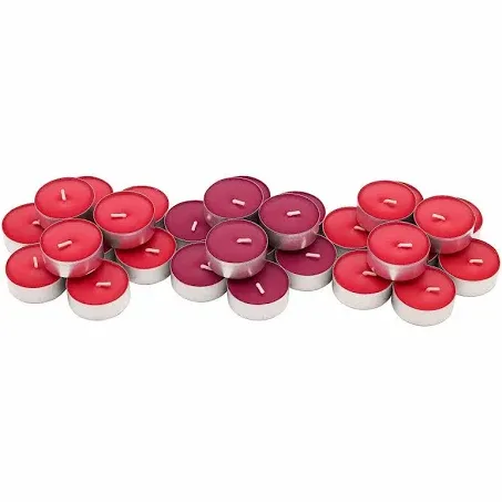 Ikea, Red SINNLIG Scented Tealight, Sweet Berries, 30 Pack