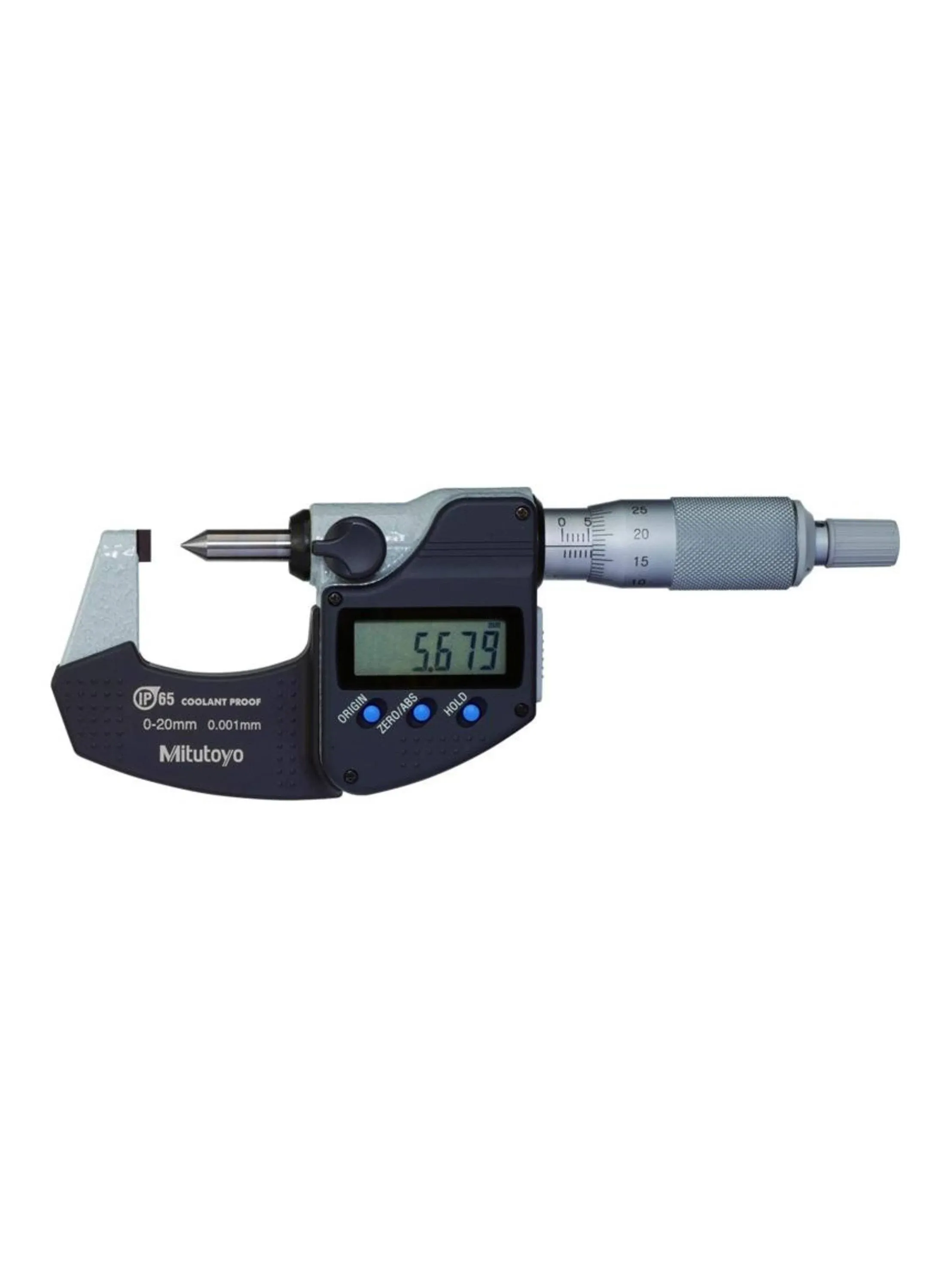 Mitutoyo 342-271-30 CHM-20MX Micrometer, IP65, Crimp Height, 0-20 mm, 0.001 mm