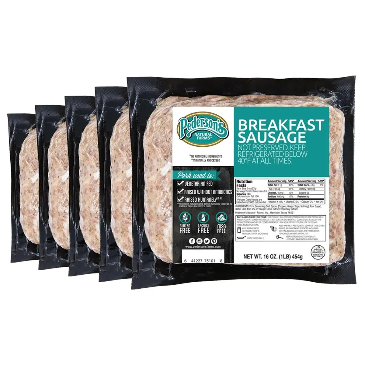 Ground Breakfast Sausage (5 Pack)