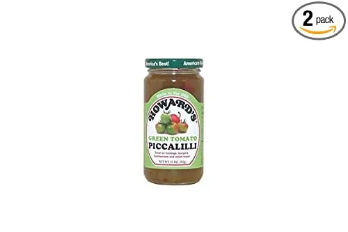 2 Pack - Howard's Piccalilli Green Tomato - 11 Ounces Per Jar2 Pack - Howard's Piccalilli Green Tomato - 11 Ounces Per Jar