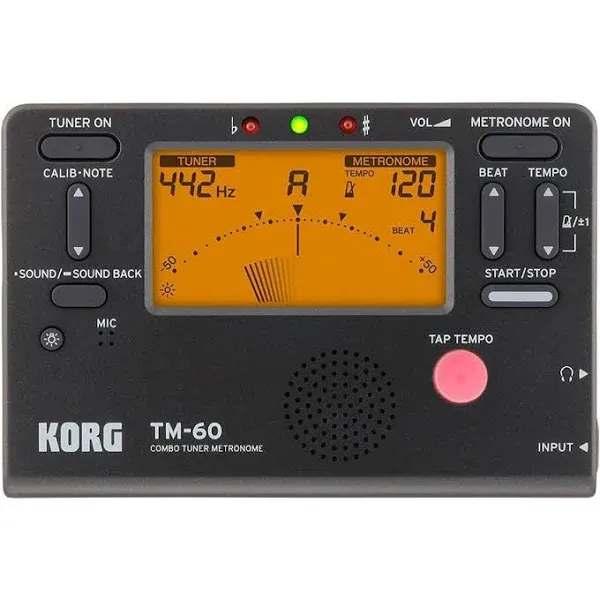 Korg TM60 Chromatic Metronome/Tuner Combo