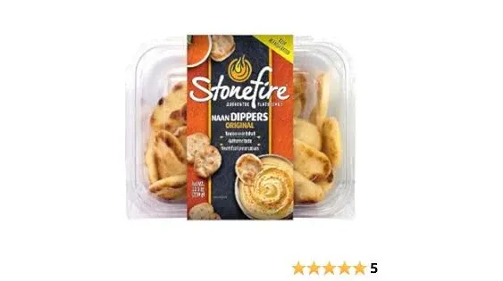 Stonefire Authentic Flatbreads Naan Dippers, Original 12.3 oz. (pack of 3) A1