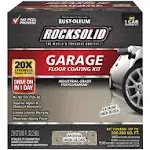 Rust-Oleum 60009 RockSolid Garage Floor Coating Kit Mocha