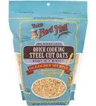 Bob's Red Mill Quick Cooking Steel Cut Oats, 22 Ounce (Pack of 4)