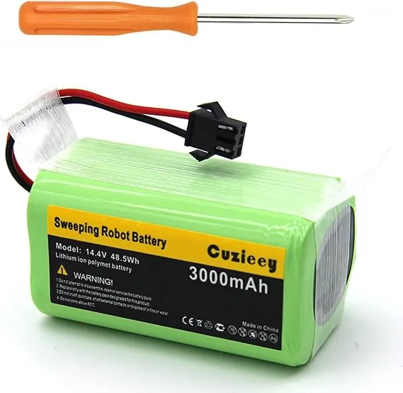 Battery for Eufy Robovac 11, 11S, 30, 30C, 15C, 15T, 12, 35C, 15C MAX, for Ecova