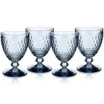 Villeroy & Boch Boston Claret, Set of 4 - Blue