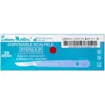 Swann-Morton #10 Sterile Disposable Scalpels with Blade [10]