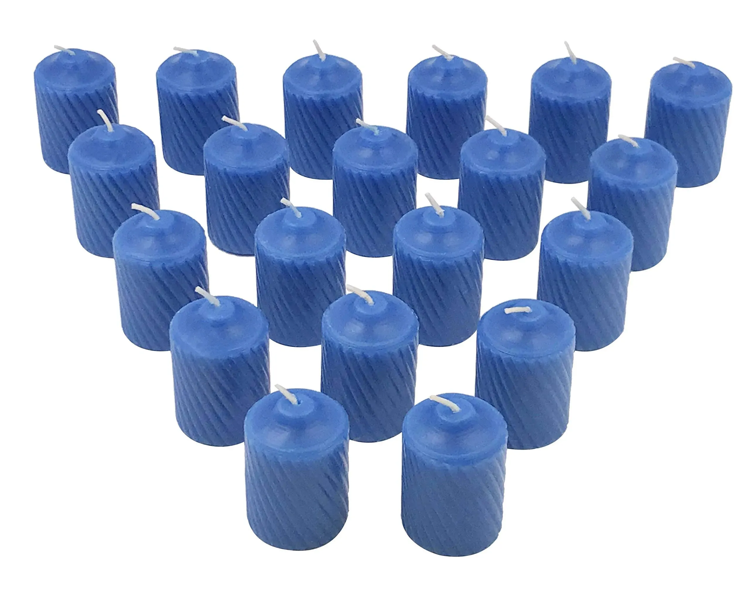 General Wax 15 Hour Scented Votive Candles 20 Per Box with Texured... 