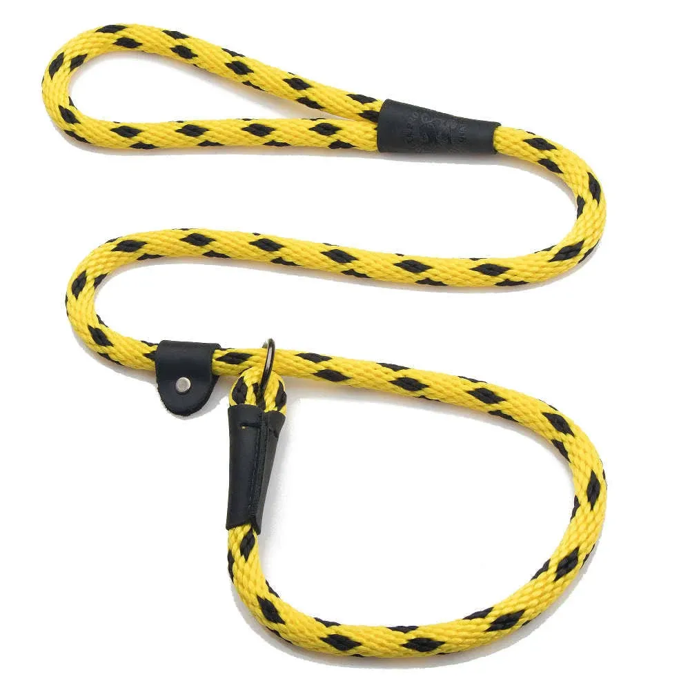 Mendota Slip Lead - 6' x 1/2" Black Ice Yellow