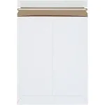 9 3/4 x 12 1/4&#034; Stayflats Brand Rigid Flat Mailers, White (Pack of 25) Photo ...