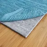 RUGPADUSA - Basics - 8'x10' - 1/8" Thick - Felt + Rubber - Non-Slip Rug Pad - Cushioning Felt for Modest Comfort - Safe for All Floors and Finishes