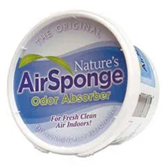 Nature's Air Sponge Odor Absorber, Neutral, 16 oz, 12/Carton