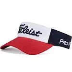 Titleist Tour Performance Visor - Navy/White/Red