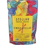 Stellar Snacks Simply Stellar Pretzel Braids, 5 Ounce, 6 per Case