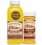 Amish Country Popcorn | Ballpark ButterSalt Popcorn Salt - 16 oz Bottle