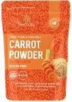 Carrot Powder 16oz (1 lb), Pure Dried Carrot Juice Powder, Smoothie Booster, ...