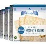 Yehuda Matzo Squares Gluten-Free 10.5 Ounce Pack of 3