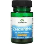 Swanson Zeaxanthin 4 mg 60 Softgels