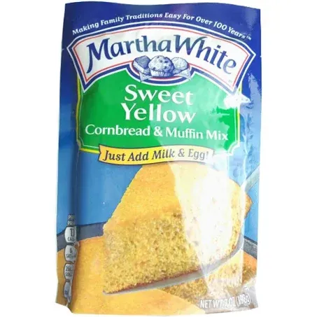 Martha White Sweet Yellow Cornbread &amp; Muffin Mix 6 pack