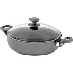 Saflon Titanium Nonstick Saute Pot with Tempered Glass Lid - 4 qt