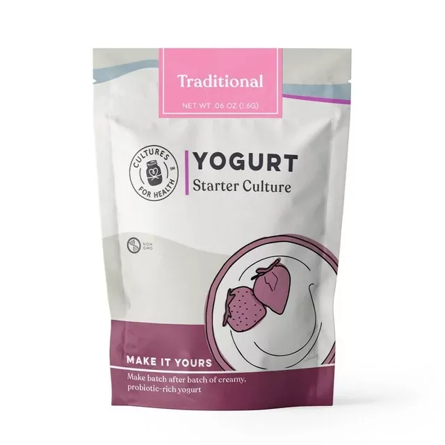 Cultures For Health Traditional Flavor Yogurt Starter Culture