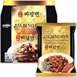 Paldo Jjajangmen Chajang Noodle Vegan No MSG 4-pack  