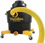 Dustless Technologies D1603 Wet+Dry Shop Vac – Powerful Dustless Vacuum for Contractors, Construction, Professional, and Home Use