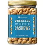 Member&#039;S Mark Unsalted Whole Cashews (33 Oz.) FREE SHIPPING