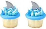 Shark Fin Cupcake Picks