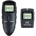 JJC Wireless Intervalometer Timer Remote Control Shutter Release for Canon EOS R5 Mark II R5 R3 5D Mark IV III II 6D Mark II 7D Mark II 5Ds R 1Dx Mark III II 1Ds Mark III 50D 40D & More Canon Camera