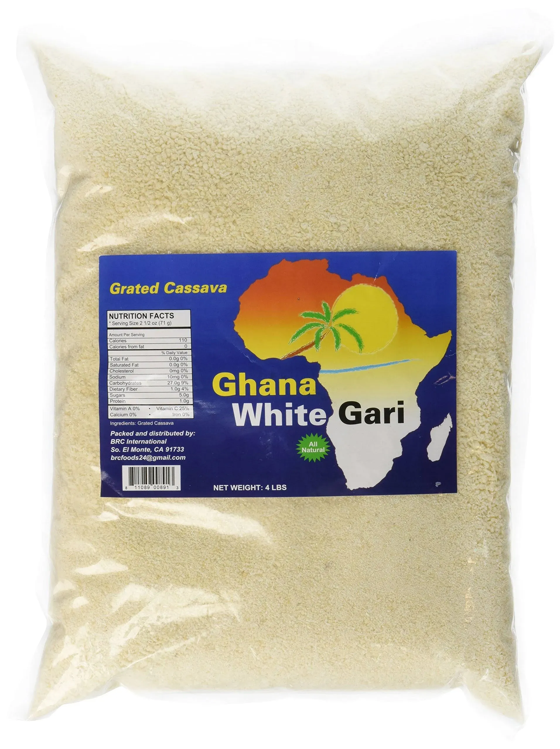 Gari (Ghana White) 4 lb (64oz)