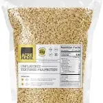 AcreMade Textured Pea Protein, Unflavored Meatless Crumbles, Soy Free, Shelf-...