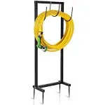 Tossbiss Garden Hose Holder Freestanding Thicker Metal Hose Stand Securely Hold ...