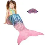 Blankie Tails Original Mermaid Tail Blanket Kids Adults Girls Boys Fleece Plush  | eBay