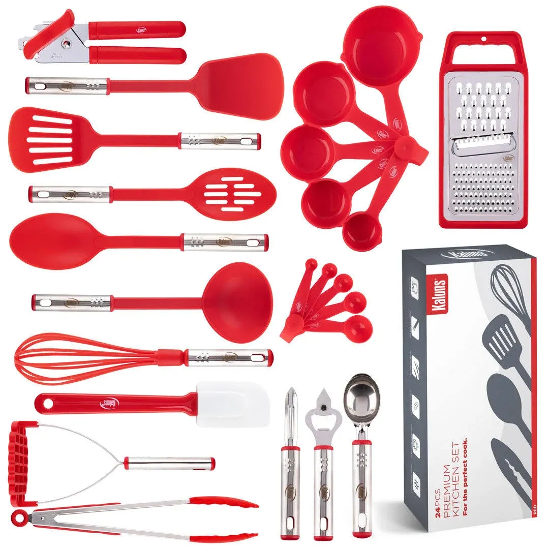 Kaluns 24 Piece Kitchen Utensils Set