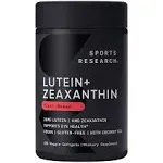 Sports Research, Lutein + Zeaxanthin with Coconut Oil