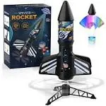 Rocket Launcher for Kids, Self-Launching Motorized Air Rocket Toy, Outdoor Toys 