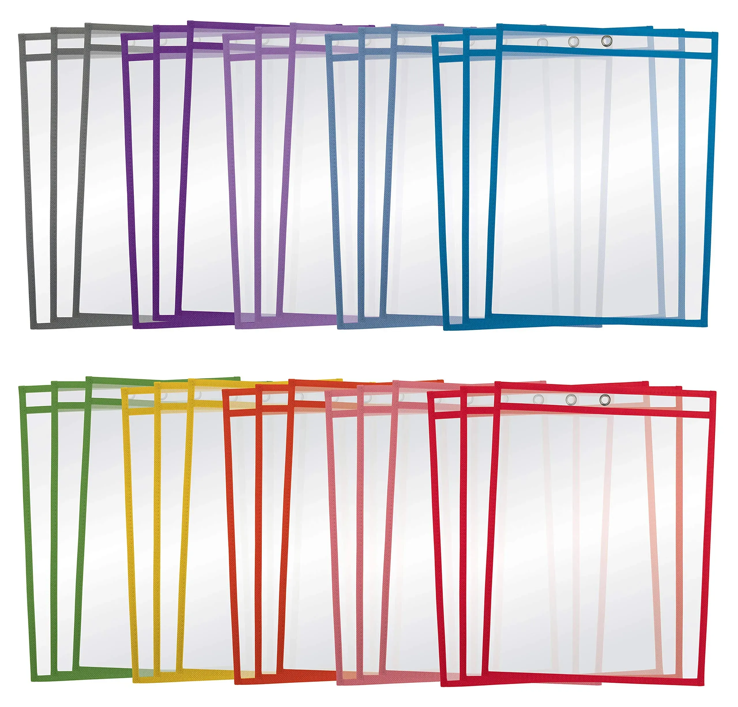 Better Office Products Dry Erase Pocket Sleeves