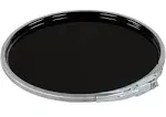 Vestil LID-STL-LL Steel Lever Lock Pail Lid, for 5 gallon, Black