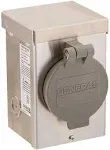 Generac 50 Amp Aluminum Power Inlet Box 6347