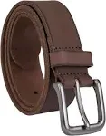 Timberland Men's 35mm Classic Jean Leather Belt - Dark Brown - Size 40