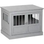 PawHut Dog Crate Furniture End Table Indoor Pet Kennel for Small Dogs