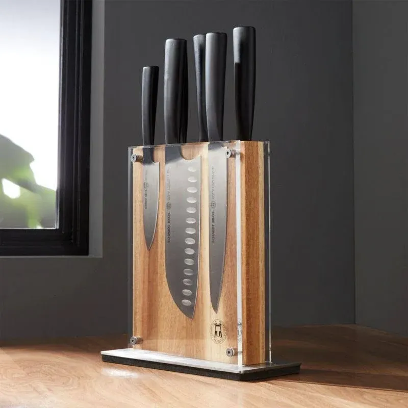 Schmidt Brothers Carbon 6 7-Piece Knife Block Set