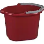 Sterilite 11215806 16 Quart Red Dual Spout Pail