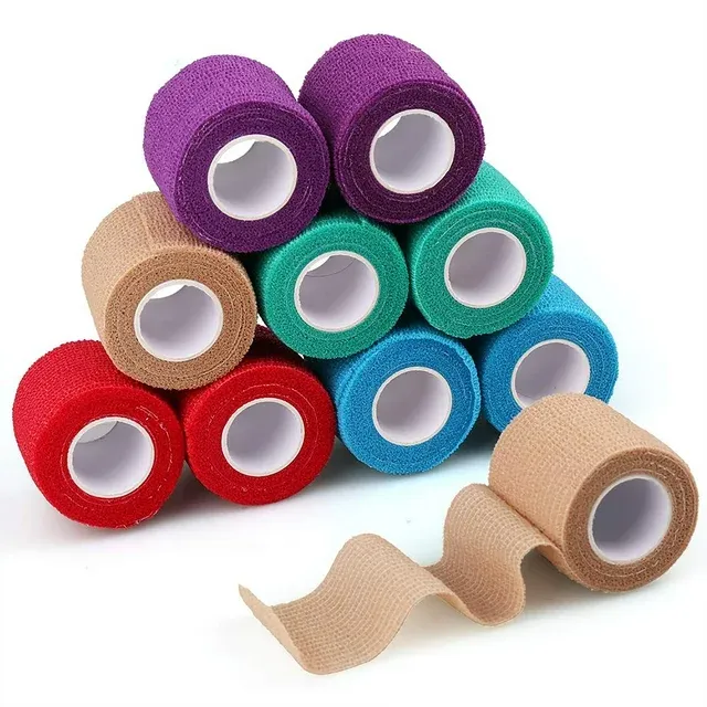 LotFancy 10 Pack Vet Wrap for Horses Dogs, 2 in x 5 Yards Self Adhesive Bandage Wrap, Size: 2 x 5 Yard