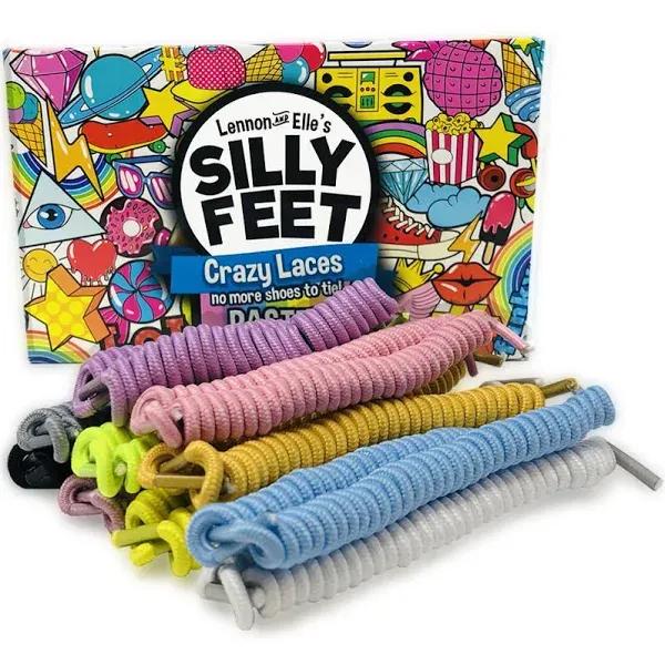 Silly Feet No Tie Shoelaces