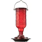 More Birds Jewel Hummingbird Feeder Red