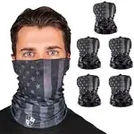 S A Company 5-Pack UV Face Shield | UV 30+ Multipurpose Neck Gaiter Balaclava for Adults