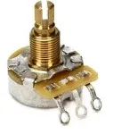 Fender 500K, Split Shaft Potentiometer for Volume or Tone